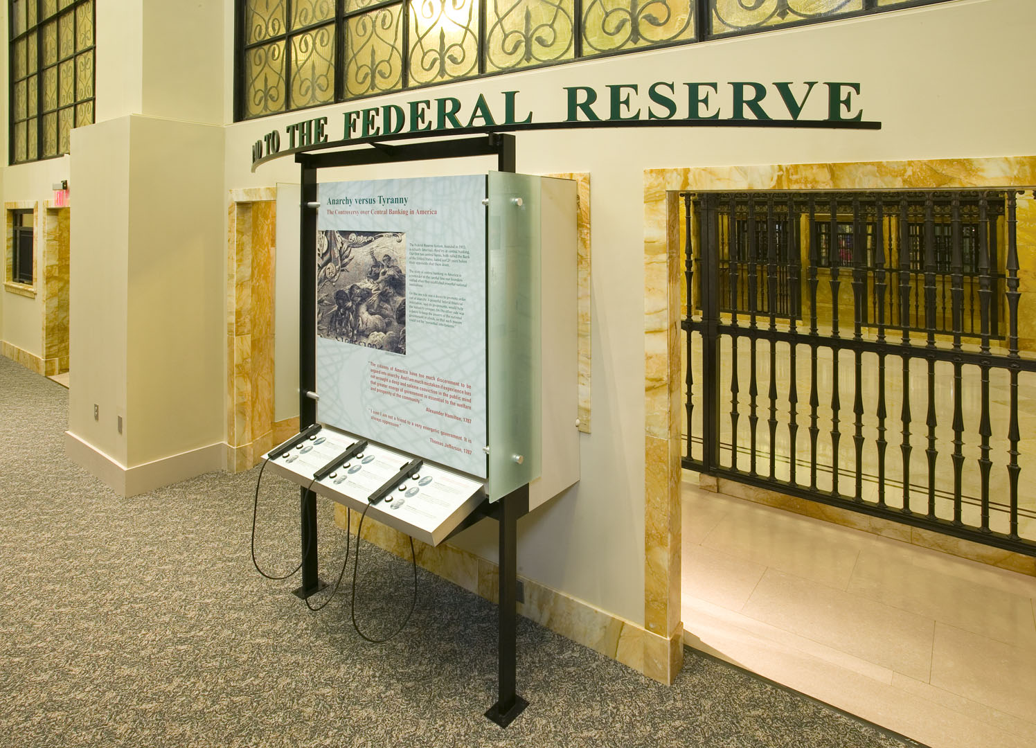 Money Museum, Exhibit