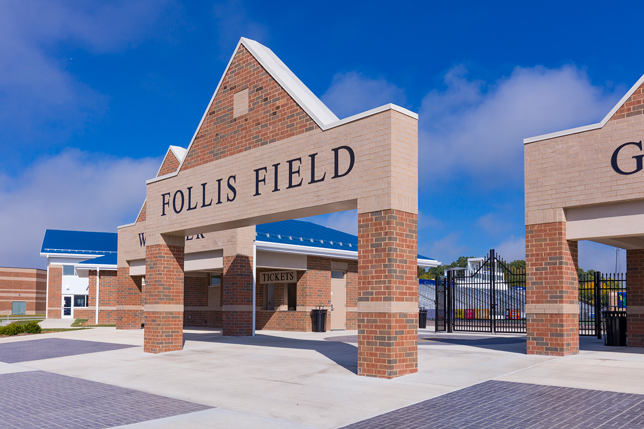Follis Track & Field Complex, entrance